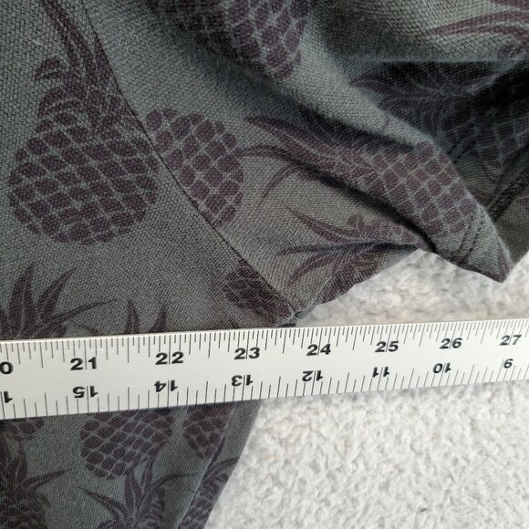 Tommy Bahama Polo Short Sleeve Shirt Men XL Green Pineapple Beach - Picture 2 of 7